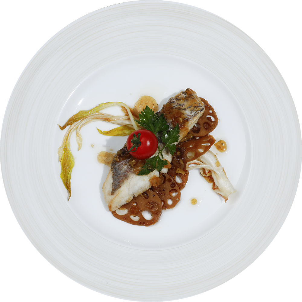 真鯛のポワレ　冷製魚のプロヴァンス風ソース