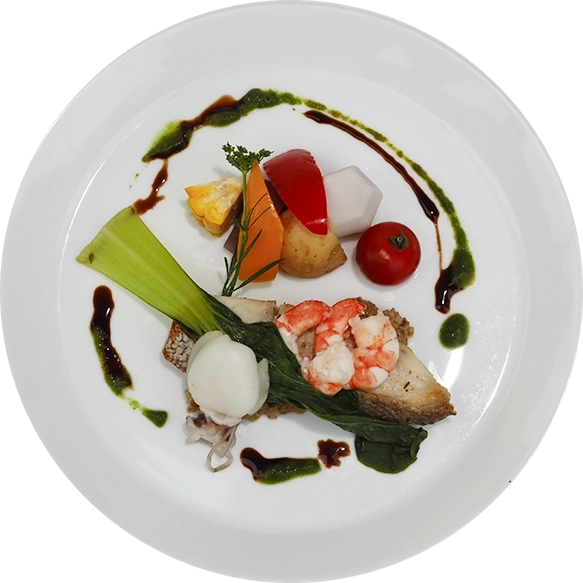 お魚料理（ポワレorヴァプール）