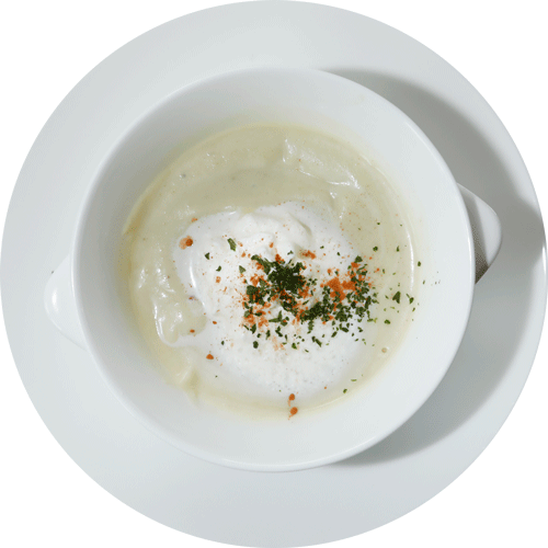 さつまいものクリームスープ