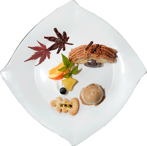 楓 特製デザート