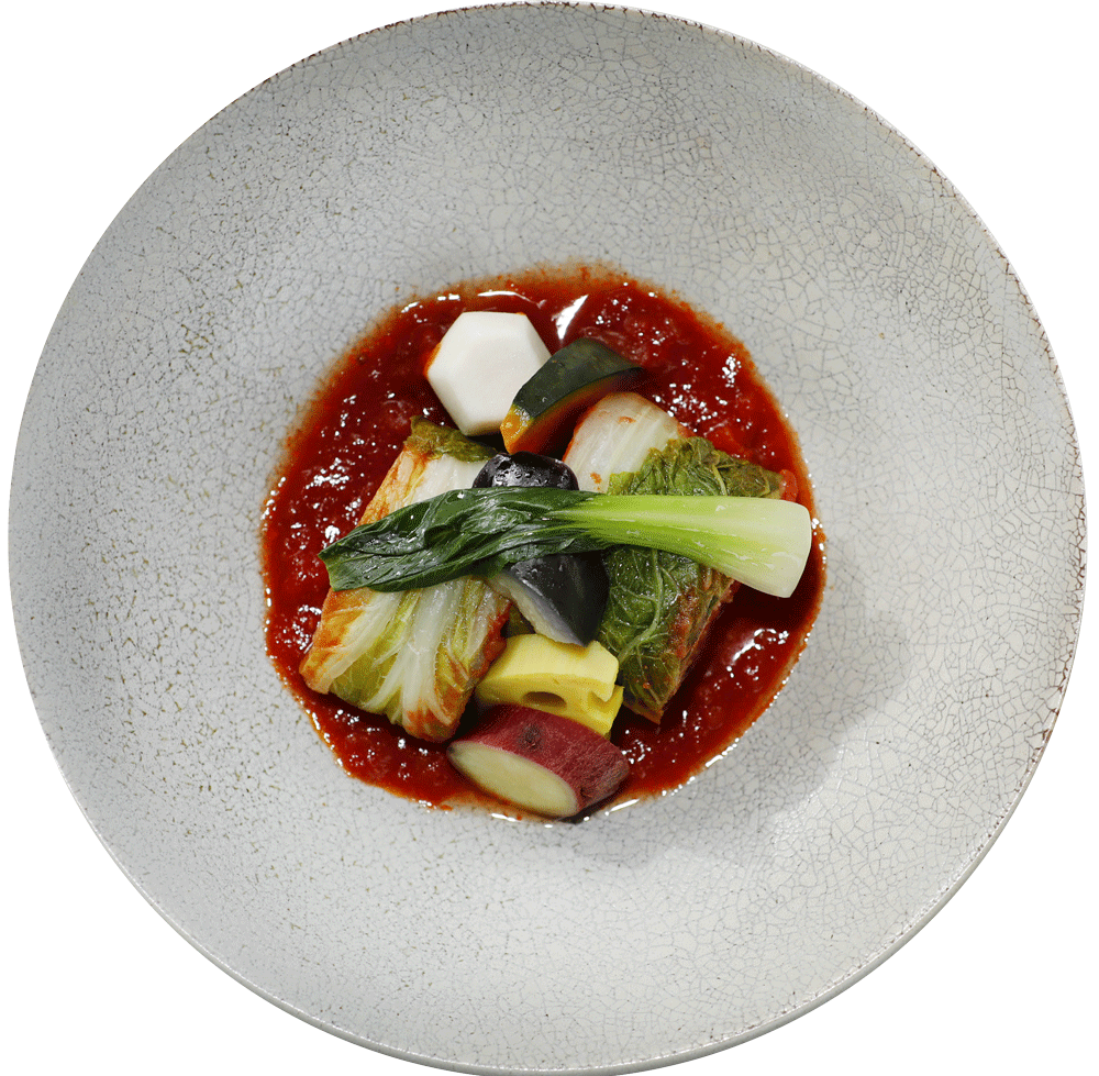 ロール白菜 トマト煮込み