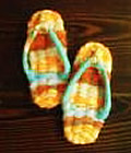 Straw sandal
